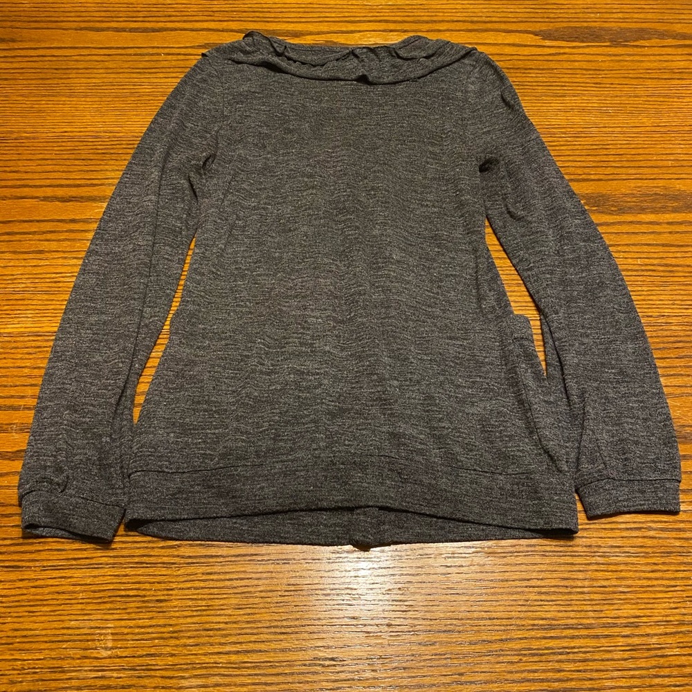 Ruffled Military Cardigan - Picture 4 of 10
